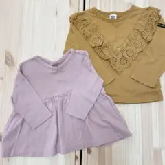 RUGGED WORKS 千趣会　長袖Tシャツ 90cm ピンク　レース