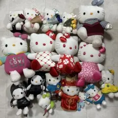 ハローキティ 大量ぬいぐるみセット