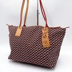 ロベルタピエリ TATAMI トートバッグ 人気 タタミ柄 レザー×ナイロン