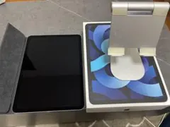 Apple iPad 本体 + スタンド＋Appleカバー