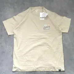 【新品】 BILLABONG Tシャツ バックプリント サンドベージュ BN69