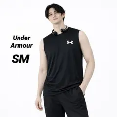 アンダーアーマー トレーニングウェア タンクトップ ヒートギア S ジム 黒