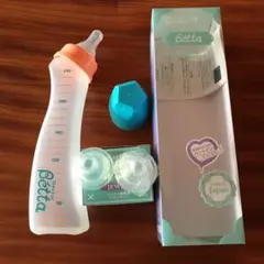 【美品　未使用あり】Betta 哺乳瓶、乳頭3つセット