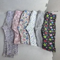 ベビースパッツ・レギンス 6点セット　ユニクロ　女の子