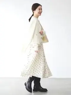 2025年最新】ドットプリントランダムフレアスカートの人気アイテム