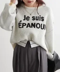 NICE CLAUP ニット