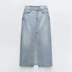 【ZARA】Z1975 デニムミディスカート