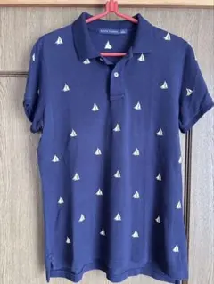 【Ralph Lauren】 ラルフ・ローレンの ヨット刺繍 ポロシャツ Lのサムネイル