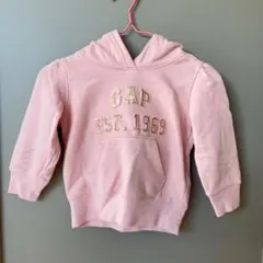 GAP フード付きトレーナー ピンク 1969