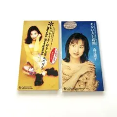 森口博子 8cmCD シングル CD 2枚セット まとめ売りのサムネイル