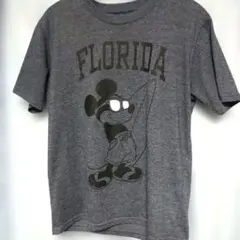 Disney ミッキーマウス Tシャツ Mサイズ グレー