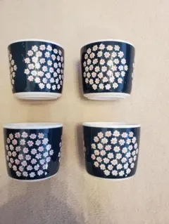 マリメッコプケッティラテマグ4個セット