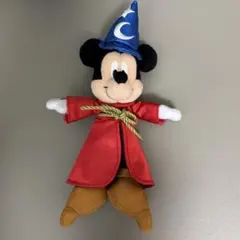 ミッキーマウス 魔法使いの弟子 ファンタジア ぬいぐるみ ストラップ