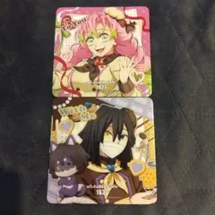 鬼滅の刃　ufotable バレンタイン　ホワイトデー　コースター　蜜璃　伊黒