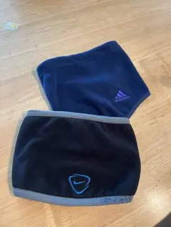 ネックウォーマー　adidasとNIKE キッズ2個セット