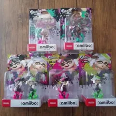 amiibo　スプラトゥーン5点