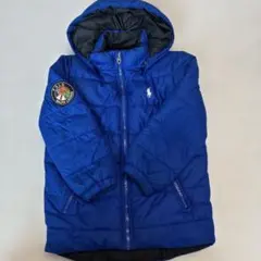 POLO RALPH LAUREN⭐︎S⭐︎115⭐︎ブルー⭐︎中綿ダウン⭐︎フード