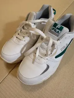 FILA ホワイト グリーン スニーカーのサムネイル