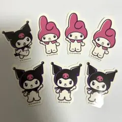 マイメロ＆クロミ　ステッカー