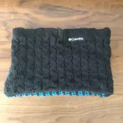 Columbia ネックウォーマー 黒/青