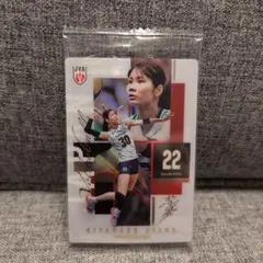 バレーボール女子日本代表 ツインウエハース 北窓絢音 選手 箔押しサインカード