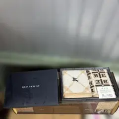 BURBERRY タオルセット ギフトボックス入り　新品　未使用品　保管品のサムネイル