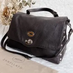 ✨美品✨ZANELLATO ザネラート ポスティーナ 2WAY ショルダーバッグのサムネイル