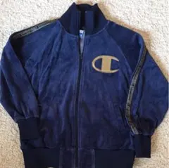 CHAMPION ジャージ ジャケット ベロア地 フルジップ