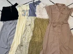 レディース服まとめ売り(ワンピース、トップス、スカート)バラ売り◎