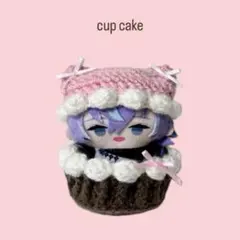 〈いちごカップケーキ〉 にじぱぺっと ぬい服 10cm