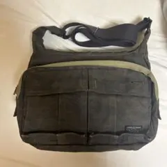 良品◎ポーター　吉田カバン PORTER ショルダーバッグ　キャンバス　カモフラ