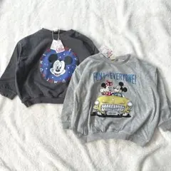 【新品】しまむら ミッキー トレーナー 110cm