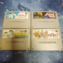 SFCソフト ４本セット ドラゴンクエスト等