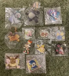 ポケモン 一番くじ ポケモンセンター キーホルダー 新品未使用品 まとめ売り