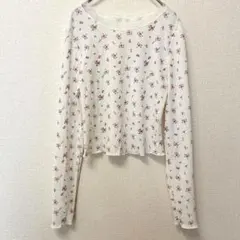 小花柄 Tシャツ