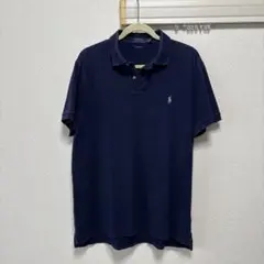 ラルフローレン半袖ポロシャツ　ネイビーLサイズ