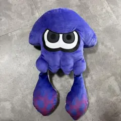 スプラトゥーン2 大きいイカ ブライトブルー　2017 イカ　青　紺　紫