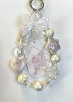 sp ビーズ キーホルダー 携帯ストラップ バッグチャーム