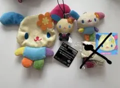 ハイキュー!! サンリオキャラクターズ ぬいぐるみマスコット ポーチ 3点