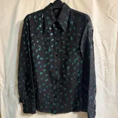 美品　ROCHAS PARIS レオパード柄ラメブラウス　ユナイテッドアローズのサムネイル