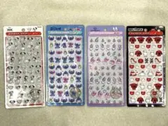 正規品　ディズニーボンボンドロップシール　ミニ4枚セット