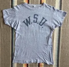 Champion チャンピオン ビンテージTシャツシャツ 染み込みプリント