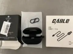 新品未使用USB充電ケーブル 2本ずつクイックチャージ対応イヤホンケースも付き