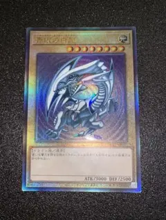 遊戯王　青眼の白龍　レリーフ