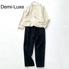 1160.1161Aデミルクスビームス フォーマルパンツ2点セットアップ