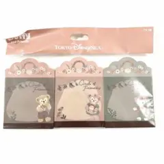 ディズニー ダッフィー メモ サークルオブフレンドシップ ディズニーシー 限定