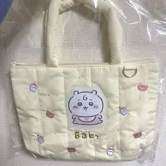 ちいかわ Chiikawa Baby キルティングトートバッグ　ハチワレ