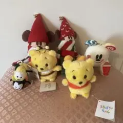 ミッキー・ミニー・プーさん ぬいぐるみセット