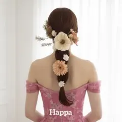 【ヘアアクセサリー】 結婚式 卒業式 花 ウエディング 前撮り 髪飾り 花嫁