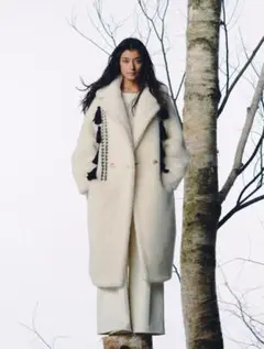 Max Mara demetraテディベアコート 新品 - メルカリ